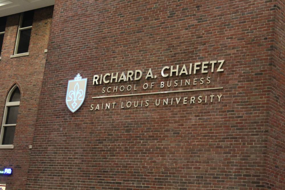 As well, students toured the Richard A. Chaifetz School of Business at Saint Louis University